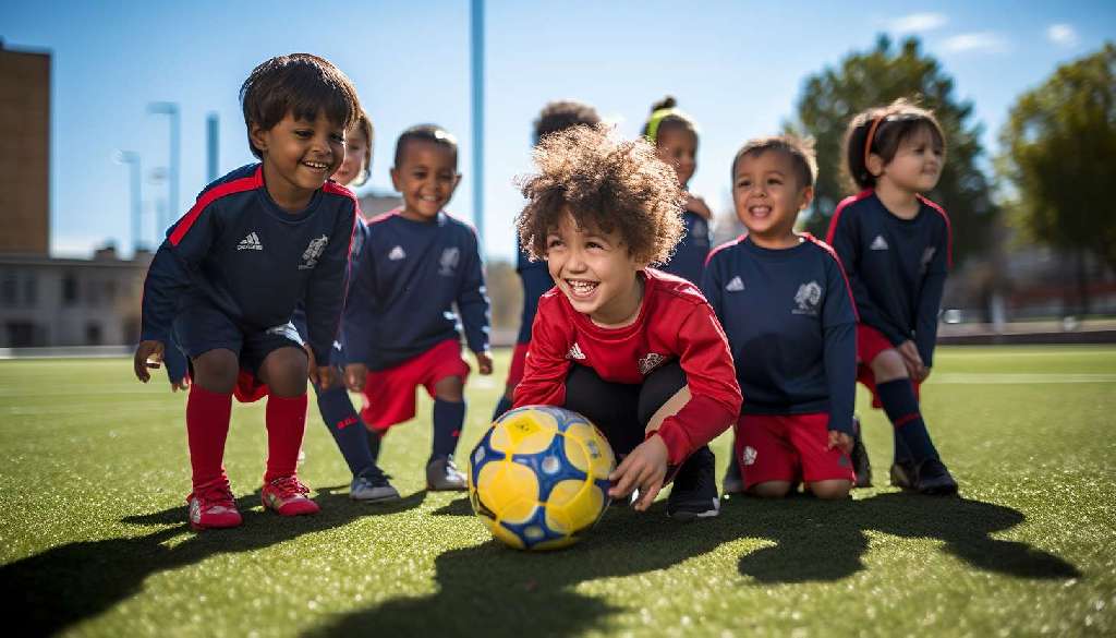 Escuela de fútbol para niños de 2 a 3 años en Madrid: 